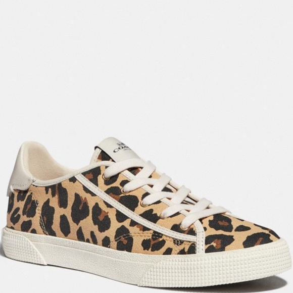 Coach Low top Leopard Print sneakers - Picture 2 of 8